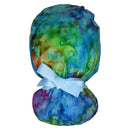 Ponytail Surgical Cap Tie Dye